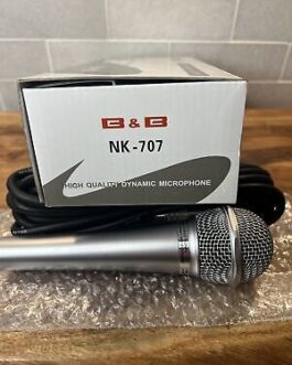 Microphone unidirectionnel 600 OHM BMB NK-707