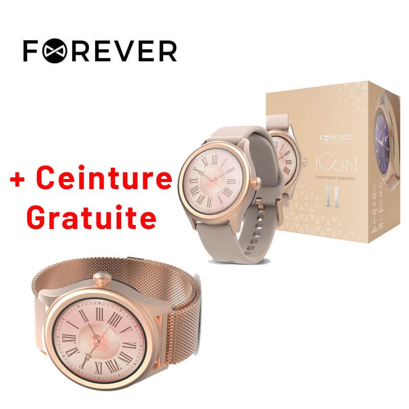 Smart watch pour femme Forever Rose