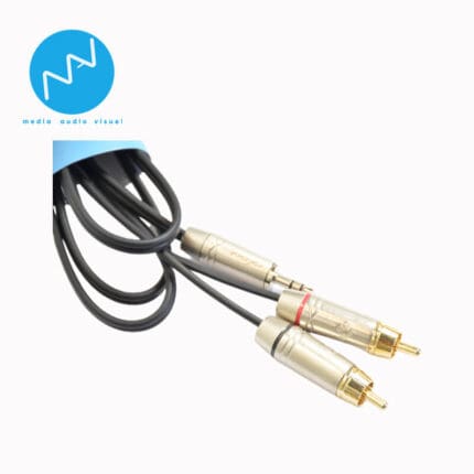 Cable audio Mini Jack 3.5 /2 rca MAV K06-1.5