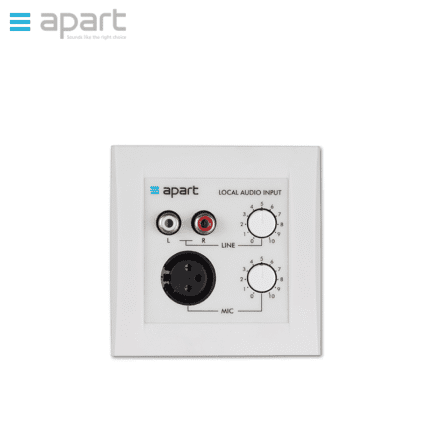 Contrôleur de volume individuel actif avec micro APART ALINP