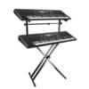 Support X Double pour Clavier orgue KS18