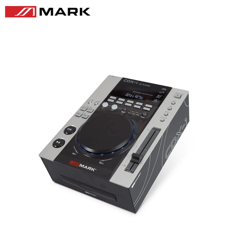 Pack DJ MARK DJ BOX : 2 lecteurs CD, mixeur 2 voies et flight case 4 Pack DJ MARK DJ BOX : 2 lecteurs CD, mixeur 2 voies et flight case : lecteur CD CDX-1