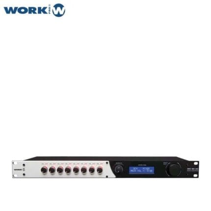 Mixeur audio numérique 8 canaux rackable 19 pouces Work MD 82 AX