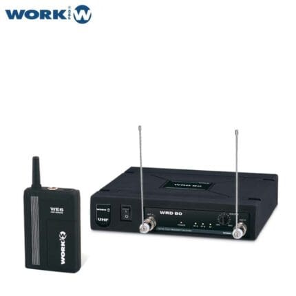 Micro cravate émetteur + récepteur UHF WORK Tunisie