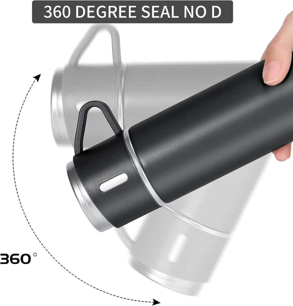 mug isotherme vacum Inox 500 ml Rose 7 mug isotherme vacum Inox 500 ml Rose – Image 7
