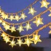 Guirlande 20 étoiles LED - WW