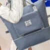 Sac de Voyage Pliable Bleu Clair