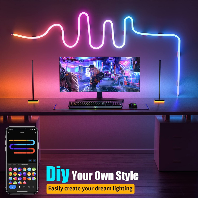 Bande lumineuse Néon LED en silicone 1 Bande lumineuse Néon LED en silicone