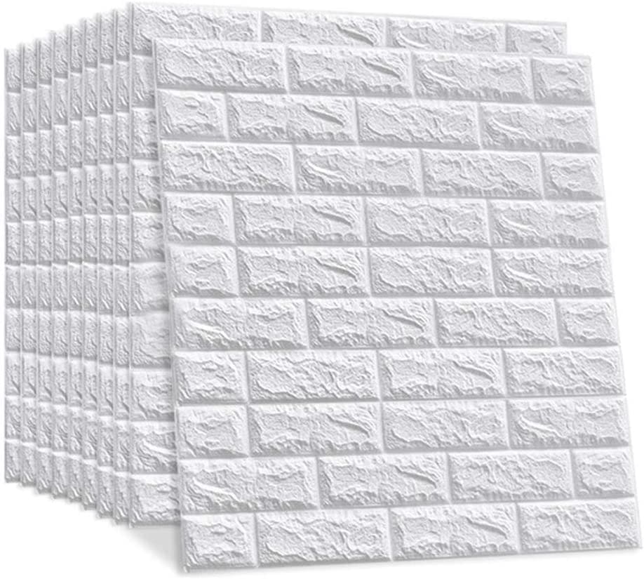 Lot 10 Panneaux anti humidité décoratif murale 3D adhésif 70*77*cm 4 Lot 10 Panneaux anti humidité décoratif murale 3D adhésif 70*77*cm – Image 4