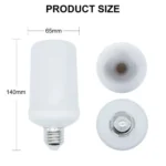 Ampoule LED effet flamme – 9w – E27 – Image 4