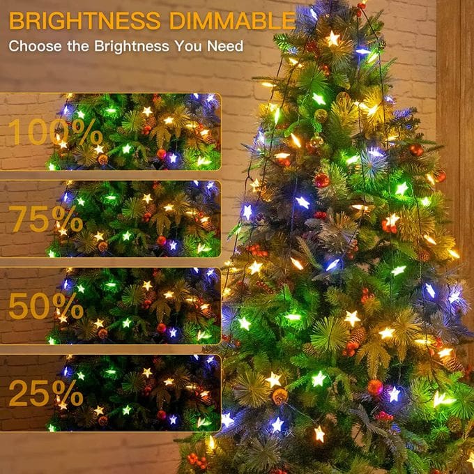 Guirlande lumineuse étoile à 3 piles. 2 m. LED. RGB 7 Guirlande lumineuse étoile à 3 piles. 2 m. LED. RGB – Image 7