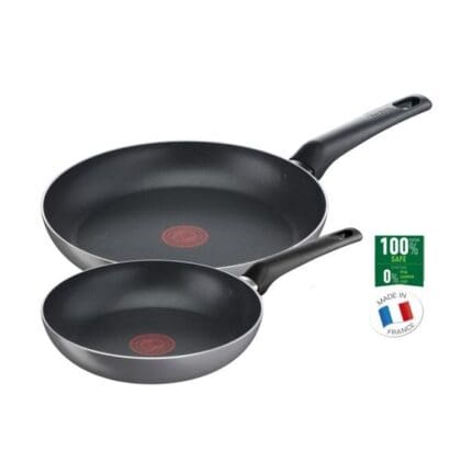 Set de 2 poêles Tefal Easy Plus - 20 cm / 28 cm (B5719023)