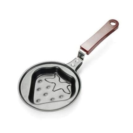 Mini Poêle Antiadhésive Tefal en Forme de Fraise - 12 cm (pour œufs et crêpes)