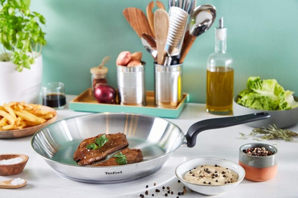 Poêle en inox Tefal Primary - 24 cm (E3080404) 5 Poêle en inox Tefal Primary - 24 cm (E3080404) – Image 5