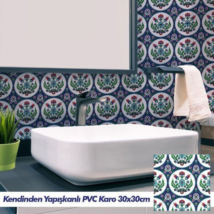 Carreau PVC autocollant IZMIR 30x30 cm BOSS TAPE 2 Carreau PVC autocollant IZMIR 30x30 cm BOSS TAPE – Image 2