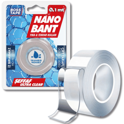 Nano tape double face lavable réutilisable 19mmx1m