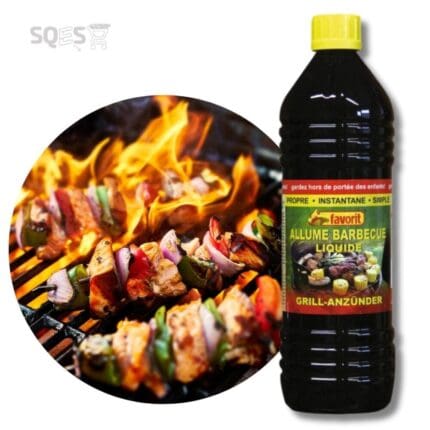 Allume barbecue liquide -Allume Feu sans Odeur - 1000ml
