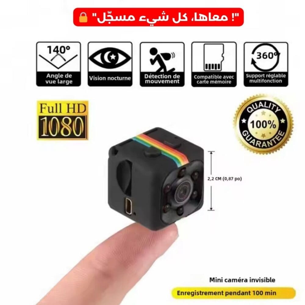 Mini Caméra DVR pour Voiture – Full HD 1080P 1 Mini Caméra DVR pour Voiture – Full HD 1080P
