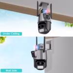 Caméra WiFi iCSee 6MP – Double Objectif Pan Tilt – Image 4