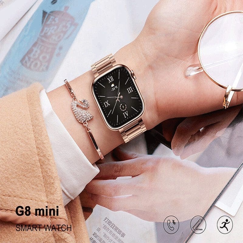 Montre Connectée Haino Teko G9 Mini - Rose & Gold 4 Montre Connectée Haino Teko G9 Mini - Rose & Gold – Image 4