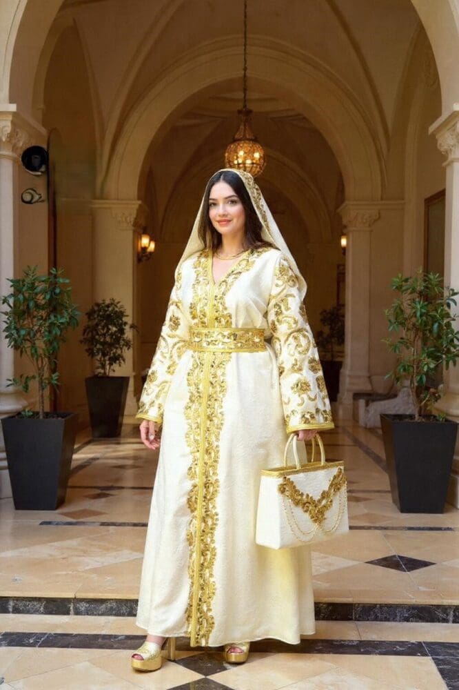 CAFTAN LONGUE ESSOLTANA 5 CAFTAN LONGUE ESSOLTANA – Image 5