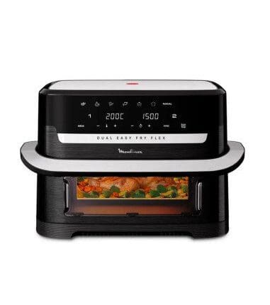 Dual Easy Air Fryer Flex - 7 programmes - 9L