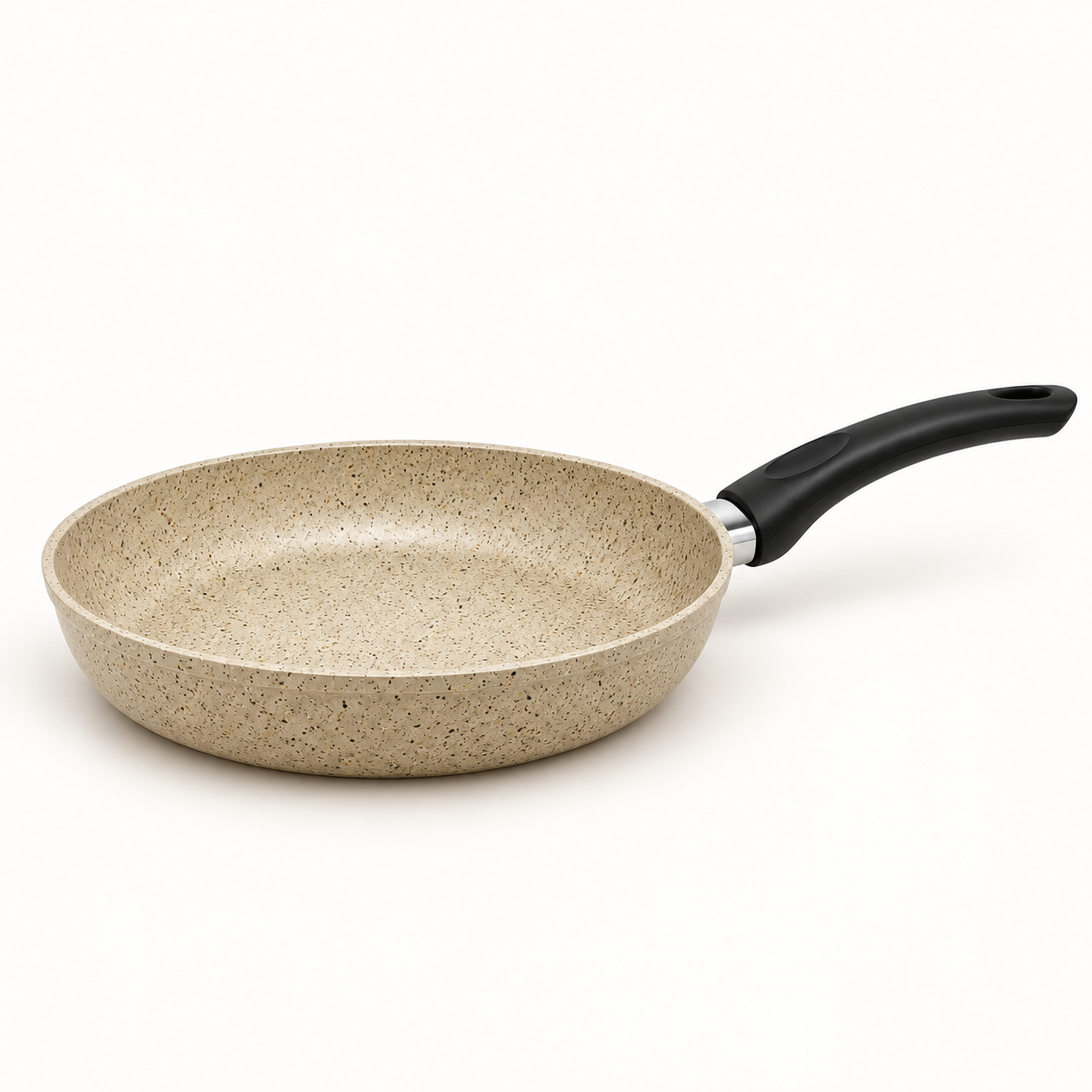 Pack Cook'Art 4 Pièces Sauteuse, Poêle & Casserole – Crème 3 Poêle Cook'Art granite crème 26 cm