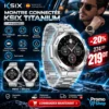 Montre Connectée KSIX Titanium - Argent
