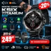 Montre Connectée KSIX Titanium - Noir