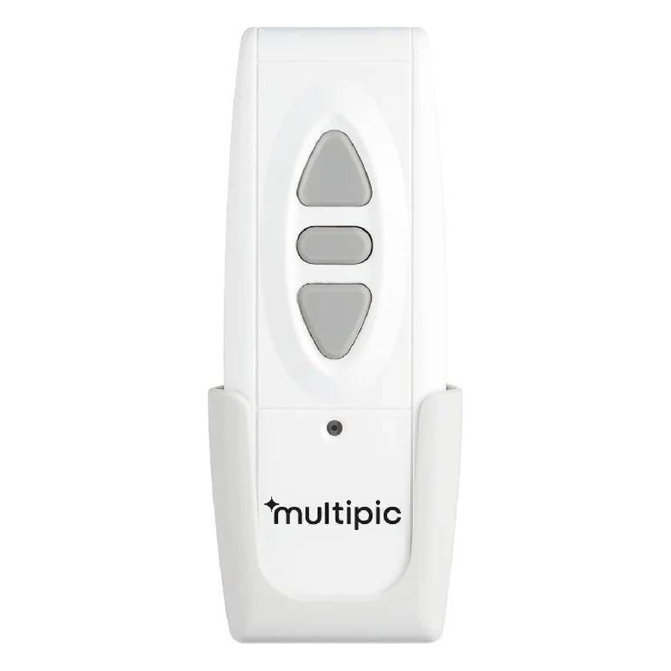 Écran électrique mural Overmax 95 pouces 4 Écran électrique mural Overmax 95 pouces : télécommande de l'écran dans son support