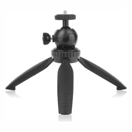 Mini trépied de table Overmax Tripod Stand Mini : trépied de table noir avec sa rotule et ses trois pieds