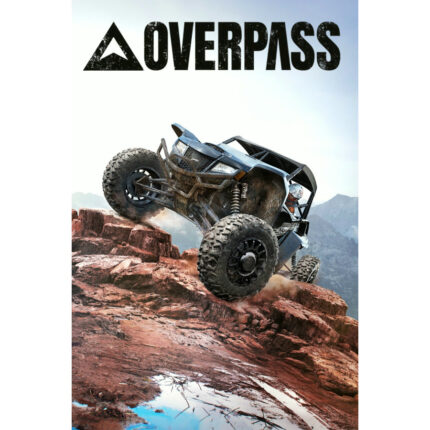 Promo-shop 28 Jeu PC Overpass, Day One Edition : visuel du jeu Overpass avec un buggy sur un terrain rocheux
