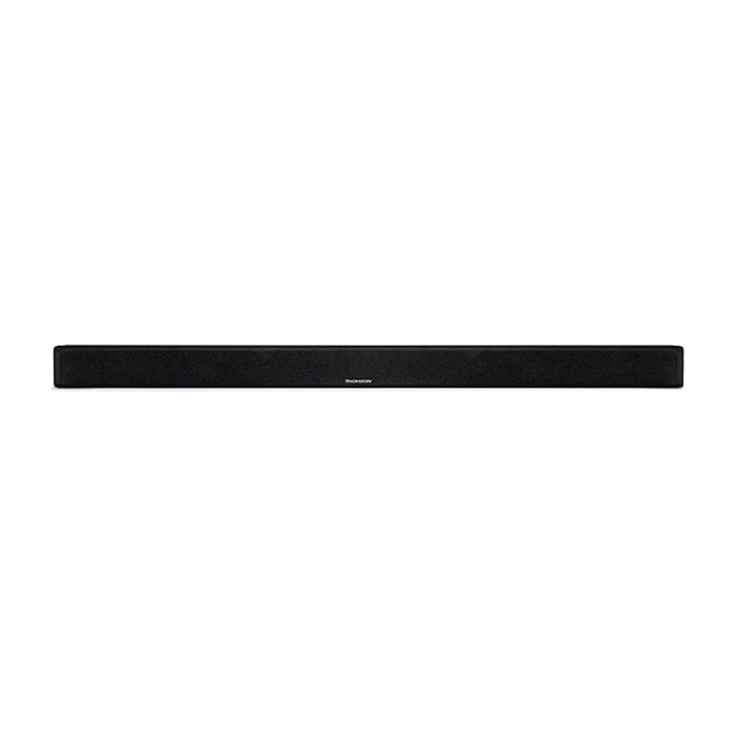 Barre de son Thomson SB250BT, 2.1, caisson filaire 2 Barre de son Thomson SB250BT, 2.1, caisson filaire : barre de son vue de face